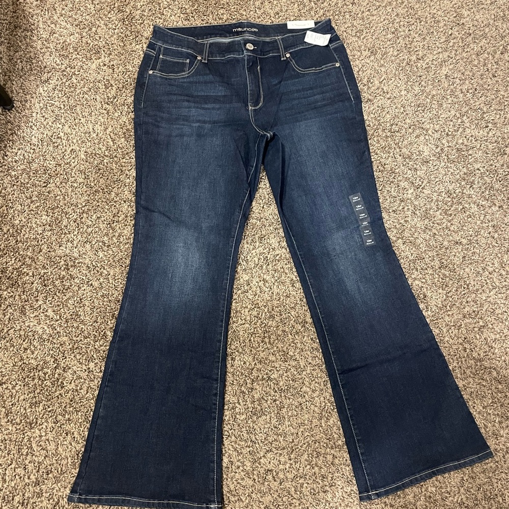 Maurice’s plus size flare jeans